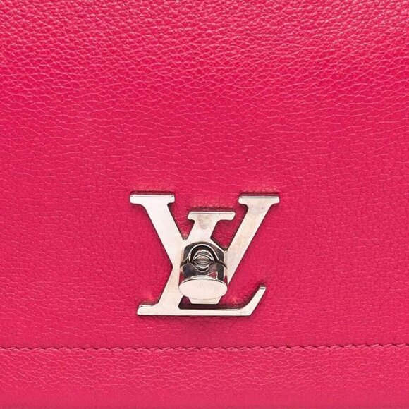 Louis Vuitton Dahlia Calfskin Leather Lockme II - Picture 6 of 11